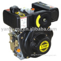 10hp single cylinder diesel engine model YM186FSE,for generator camshaft 1800rpm